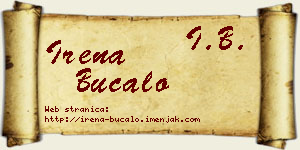Irena Bucalo vizit kartica